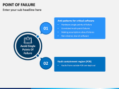 Point of Failure PPT Slide 5