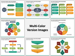 Inclusive Growth and Development Multicolor Combined
