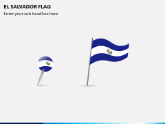 El Salvador Flag PPT Slide 1