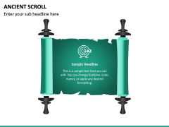 Ancient Scroll PPT Slide 3