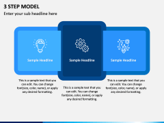 3 Step Model PPT Slide 1