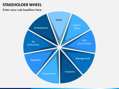 Stakeholder Wheel PPT Slide 5