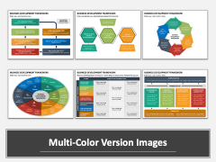 Business Development Framework Multicolor Combined