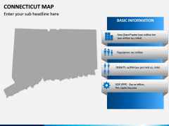 Connecticut Map PPT Slide 4