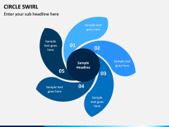 Circle Swirl PPT Slide 15