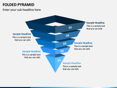Folded Pyramid PPT Slide 5