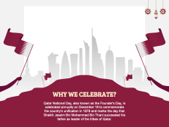 Qatar National Day Free PPT Slide 2
