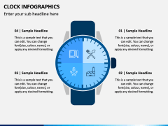 Clock Infographics PPT Slide 4