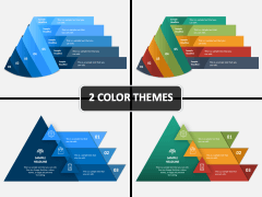 Folded Pyramid PPT Cover Slide