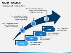 Yearly Roadmap PPT Slide 1