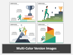 Career Success Multicolor Combined