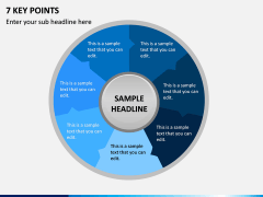 7 Key Points PPT Slide 1