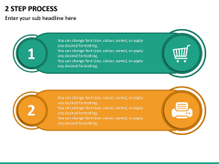 2 Step Process PPT Slide 2