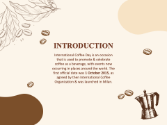 International Coffee Day Free PPT Slide 2