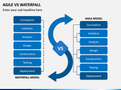 Agile vs Waterfall PPT Slide 1