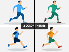 Running Man PPT Cover Slide