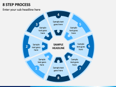 8 Step Process PPT Slide 1