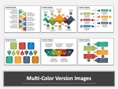 Triangle Timeline Multicolor Combined