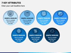 7 Key Attributes PPT Slide 1