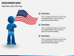 Wisconsin Map PPT Slide 7