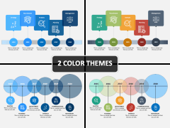 Overlapping Timeline PPT Cover Slide