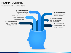 Head Infographics PPT Slide 2