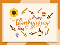 Thanksgiving day Free PPT Slide 1