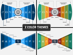 Bow Tie Funnel PPT Cover Slide