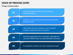 Voice of Process (VoP) PPT Slide 5