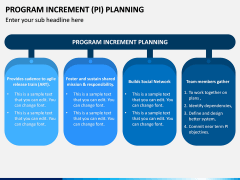 Program Increment Planning PPT Slide 1