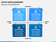 Sticky Notes Quadrant Free PPT Slide 2