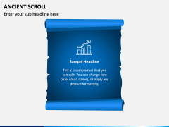 Ancient Scroll PPT Slide 2
