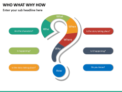 Who What Why How Free PPT Slide 2