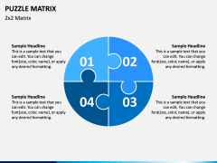 Puzzle Matrix PPT Slide 2